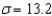 Suppose you wish to estimate a population mean based on a random sample of n observations, and prior experience suggests that   . If you wish to estimate   correct to within 1.8, with probability equal to 0.95, how many observations should be included in your sample? ______________