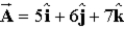 Two vectors   and   are given by   and   . If these two vectors are drawn starting at the same point, what is the angle between them? A)  106° B)  102° C)  110° D)  113° E)  97°