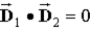 Each of two vectors,   and   , lies along a coordinate axis in the xy plane. Each vector has its tail at the origin, and the dot product of the two vectors is   . Which possibility is correct? A)    and   both lie along the positive x axis. B)    lies along the positive x axis.   lies along the negative x axis. C)    and   both lie along the positive y axis. D)    lies along the negative x axis.   lies along the negative y axis. E)    lies along the positive y axis.   lies along the negative y axis.