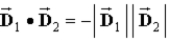 Each of two vectors,   and   , lies along a coordinate axis in the xy plane. Each vector has its tail at the origin, and the dot product of the two vectors is   . Which possibility is correct? A)    and   both lie along the positive x axis. B)    lies along the positive x axis.   lies along the negative x axis. C)    and   both lie along the positive y axis. D)    lies along the negative x axis.   lies along the negative y axis. E)    lies along the positive y axis.   lies along the negative x axis.