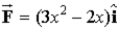 A conservative force on a particle moving along the x axis is given by   . Which of the following is a potential that is associated with this force? A)    B)    C)    D)    E)  No answer given above is correct.