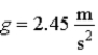 The coefficient of static friction for the tires of a race car is 0.950 and the coefficient of kinetic friction is 0.800. The car is on a level circular track of 50.0 m radius on a planet where   compared to Earth's   . The maximum safe speed on the track on the planet is ____ times as large as the maximum safe speed on Earth. A)  0.250 B)  0.500 C)  1.00 D)  2.00 E)  4.00