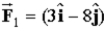 If the only forces acting on a 2.0-kg mass are   N and   N, what is the magnitude of the acceleration of the particle? A)  1.5 m/s<sup>2</sup> B)  6.5 m/s<sup>2</sup> C)  4.7 m/s<sup>2</sup> D)  9.4 m/s<sup>2</sup> E)  7.2 m/s<sup>2</sup>
