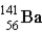 How much energy (in MeV)  is released when a   fissions to   and   in the reaction   m(n)  = 1.008665 u m(U)  = 235.043915 u M(Ba)  = 140.9139 u M(Kr)  = 91.8973 u U = 1.66 × 10−<sup>27</sup> kg A)  100 B)  50 C)  200 D)  150 E)  250