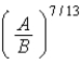 In the Lennard-Jones model of the hydrogen molecule, the potential is given by   . In this model, the minimum internuclear separation, r<sub>0</sub>, is A)    . B)    . C)    . D)    . E)    .