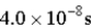 An atomic level has a lifetime, τ, of   . What is the linewidth,   , of this level? A)    B)    C)    D)    E)   