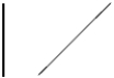 The wave front shown at the left for light in air reaches the plane surface (shown by a slanted line)  that bounds a medium with n = 1.50.   Which diagram below correctly shows the wave front while entering the medium at the right?   A)  A B)  B C)  C D)  D E)  E