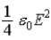 When E and B are the amplitudes of the electric and magnetic fields in an electromagnetic wave in vacuum, the total average energy density in the wave is A)    . B)    . C)  ε<sub>0</sub>E<sup>2</sup>. D)    . E)    .