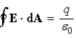 Gauss's Law states that the net electric flux,   , through any closed surface is proportional to the charge enclosed:   . The analogous formula for magnetic fields is: A)    . B)    . C)    . D)    . E)    .