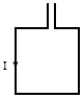 The magnetic field in a region of space is parallel to the surface of a long flat table. Imagine that this page is lying flat on the table. When current is present in the coil, which is lying on the table, the coil tends to rotate so that the left side moves up and the right side moves down. The magnetic field is   A)  directed parallel to the page and downwards. B)  directed parallel to the page and upwards. C)  directed parallel to the page and to the right. D)  directed parallel to the page and to the left. E)  in a direction that cannot be determined in this experiment