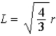 When a cube is inscribed in a sphere of radius r, the length L of a side of the cube is   . If a positive point charge Q is placed at the center of the spherical surface, the ratio of the electric flux Φ<sub>sphere</sub> at the spherical surface to the flux Φ<sub>cube</sub> at the surface of the cube is A)    . B)    . C)  1. D)    . E)    .