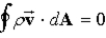 Gino says that the analog of Gauss's law for the flow of an incompressible fluid of density ρ at constant velocity   is   for an imaginary surface within the fluid. Lorenzo says that it is true only if the area where the fluid enters the surface and the area where it leaves the surface are both perpendicular to the velocity of the fluid. Which one, if either, is correct? A)  Gino, because as much fluid leaves as enters. B)  Lorenzo, because   is not equal to zero if the fluid enters or exits at angles other than 90°. C)  Lorenzo, because this is true only when the fluid executes rotational motion. D)  Gino, because it is true only when the fluid is enclosed on all sides, not when it is flowing. E)  Lorenzo, because it is true only when the fluid is enclosed on all sides, not when it is flowing.