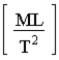 Which one of the quantities below has dimensions equal to   ? A)  mv B)  mv<sup>2</sup> C)    D)  mrv E)   