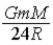 A satellite of mass m circles a planet of mass M and radius R in an orbit at a height 2R above the surface of the planet. What minimum energy is required to change the orbit to one for which the height of the satellite is 3R above the surface of the planet? A)    B)    C)    D)    E)   