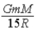 A satellite of mass m circles a planet of mass M and radius R in an orbit at a height 2R above the surface of the planet. What minimum energy is required to change the orbit to one for which the height of the satellite is 3R above the surface of the planet? A)    B)    C)    D)    E)   