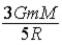 A satellite of mass m circles a planet of mass M and radius R in an orbit at a height 2R above the surface of the planet. What minimum energy is required to change the orbit to one for which the height of the satellite is 3R above the surface of the planet? A)    B)    C)    D)    E)   