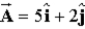 Two vectors lying in the xy plane are given by the equations   and   . The value of   is A)  19   B)  −11   C)  −19   D)  11   E)  10  