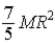 A uniform cylinder of radius R, mass M, and length L rotates freely about a horizontal axis parallel and tangent to the cylinder, as shown below. The moment of inertia of the cylinder about this axis is   A)    . B)    . C)  MR<sup>2</sup>. D)    . E)    .