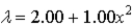 A rod of length 1.00 m has a mass per unit length given by   , where   is in kg/m. The rod is placed on the x axis going from x = 0.00 m to x = 1.00 m. What is the moment of inertia of the rod in kg   m<sup>2</sup> about the y axis?