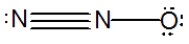 What is the molecular shape of N<sub>2</sub>O as predicted by the VSEPR theory?   A) Trigonal pyramidal B) Trigonal planar C) Angular D) Bent E) Linear