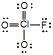 What is the molecular shape of ClO<sub>3</sub>F as predicted by the VSEPR theory?   A) Trigonal pyramidal B) Square planar C) Square pyramidal D) Tetrahedral E) Octahedral