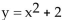 For the equation, create a table,   and list points on the graph. -  A)    B)    (-3, 11) , (-2, 6) , (-1, 3) , (0, 2) , (1, 3) , (-3, 7) , (-2, 2) , (-1, -1) , (0, -2) , (1, -1) , (2, 6) , (3, 11) (2, 2) , (3, 7)  C)    D)    (-3, -1) , (-2, 0) , (-1, 1) , (0, 2) , (1, 3) , (-3, 10) , (-2, 5) , (-1, 2) , (0, 1) , (1, 2) , (2, 4) , (3, 5) (2, 5) , (3, 10) 