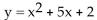 Use ZERO (or ROOT) to approximate the smaller of the two x-intercepts of the equation. Express the answer rounded to two decimal places. -  A) -4.56 B) -0.44 C) 0.44 D) 4.56