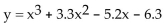 Use ZERO (or ROOT) to approximate the positive x-intercepts of the equation. Round to two decimal places. -  A) 1.75 B) 0.86 C) 4.18 D) 1.57