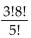 Evaluate the factorial expression. -  A) 2,016 B)    C) 336 D)   