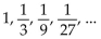 The given pattern continues. Write down the nth term of the sequence   suggested by the pattern. -  A)    B)    C)    D)   