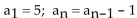 The sequence is defined recursively. Write the first four terms. -  A)    B)    C)    D)   