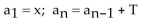 The sequence is defined recursively. Write the first four terms. -  A)    B)    C)    D)   