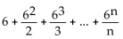 Express the sum using summation notation. -  A)    B)    C)    D)   