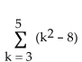 Find the sum of the sequence. -  A) 26 B) 15 C) 0 D) -12