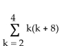 Find the sum of the sequence. -  A) 101 B) 110 C) 68 D) 42
