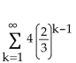 Determine whether the infinite geometric series converges or diverges. If it converges, find its sum. -  A) Converges; 12 B) Converges; 16 C) Converges; 4 D) Diverges