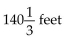 Solve. -A ball is dropped from a height of 25 feet. Each time it strikes the ground, it bounces up to 0.7 of theprevious height. The total distance the ball has traveled before the second bounce is 25 + 2(25 ∙ 0.7) feet,and the total distance the ball has traveled before bounce n + 1 is   Use facts about infinite geometric series to calculate the total distance the ball has traveled by the time it hasstopped bouncing. A)    B)    C)    D)   