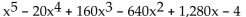Expand the expression using the Binomial Theorem. -  A)    B)    C)    D)   