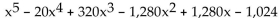 Expand the expression using the Binomial Theorem. -  A)    B)    C)    D)   