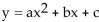 Write the word or phrase that best completes each statement or answers the question. Solve the problem. -Find real numbers a, b, and c such that the graph of the function   contains the points (1, 1),(2, 4), and (-3, 29).