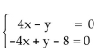 Write the augmented matrix for the system. -  A)    B)    C)    D)   