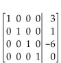 Write the system of equations associated with the augmented matrix. Do not solve. -  A)    B)    C)    D)   