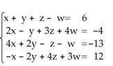 Write the word or phrase that best completes each statement or answers the question. -  A) x = -4, y = 3, z = 5, w = -2; (-4, 3, 5, -2)  B) x = 4, y = -3, z = -5, w = 2; (4, -3, -5, 2)  C)    D)   
