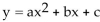 Write the word or phrase that best completes each statement or answers the question. -Find real numbers a, b, and c such that the graph of the function   contains the points(-2, -4), (1, -1), and (3, -19).