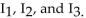 Write the word or phrase that best completes each statement or answers the question. -An application of Kirchoffʹs Rules to the circuit shown results in the following system of equations:   Find the currents     A)    B)    C)    D)   