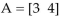 Perform the indicated operation(s) , whenever possible. -Let   and   Find A + B. A)    B)    C)    D) not defined