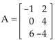 Perform the indicated operation(s) , whenever possible. -Let   and   Find A - B. A)    B)    C)    D)   