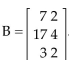 Perform the indicated operation(s) , whenever possible. -Let   and   Find A - B. A)    B)    C)    D)   