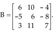 Perform the indicated operation(s) , whenever possible. -Let   and B   Find A - B. A)    B)    C)    D)   