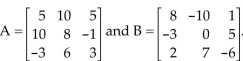 Perform the indicated operation(s) , whenever possible. -Let A   Find A + B. A)    B)    C)    D)   